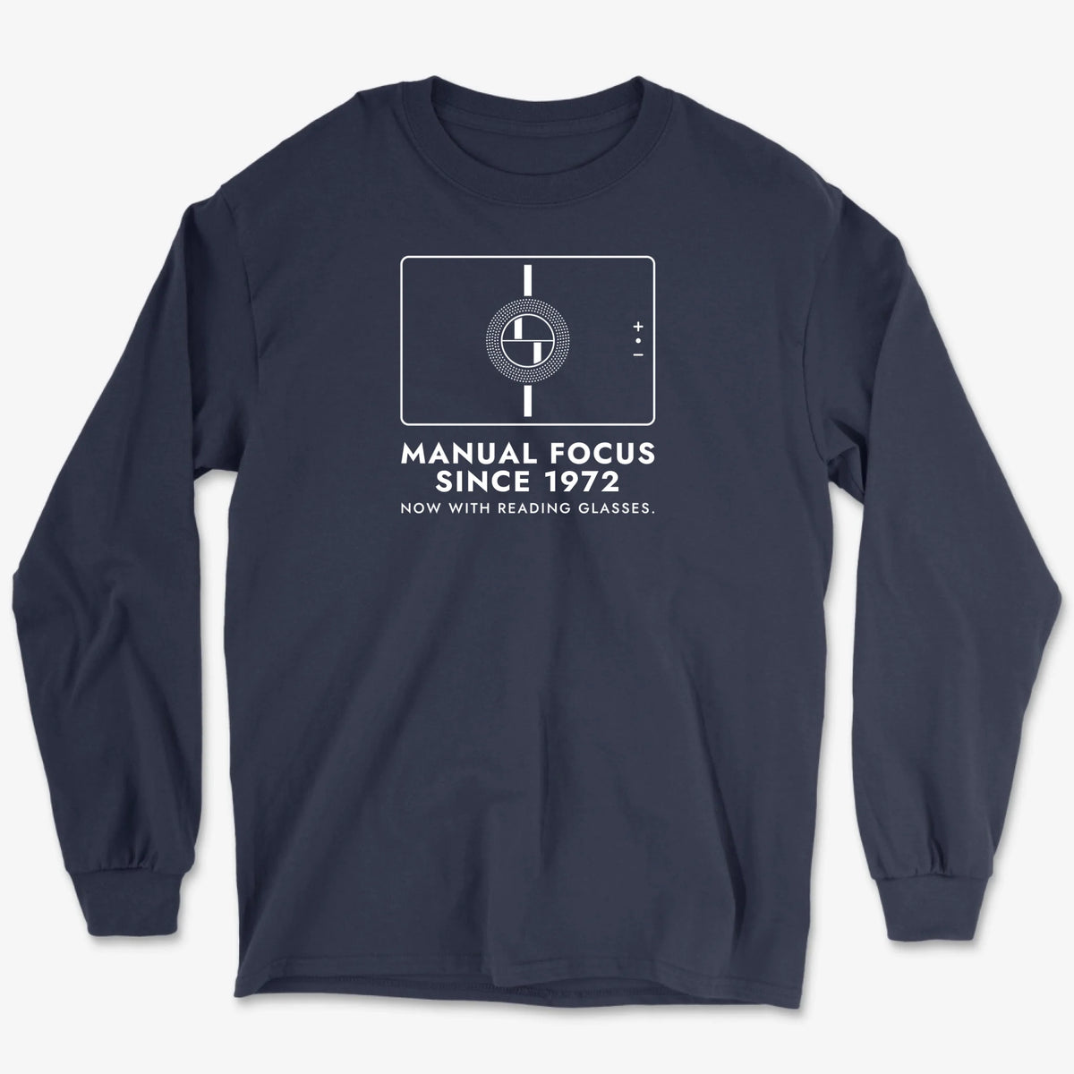 Custom Manual Focus Long Sleeve - Navy