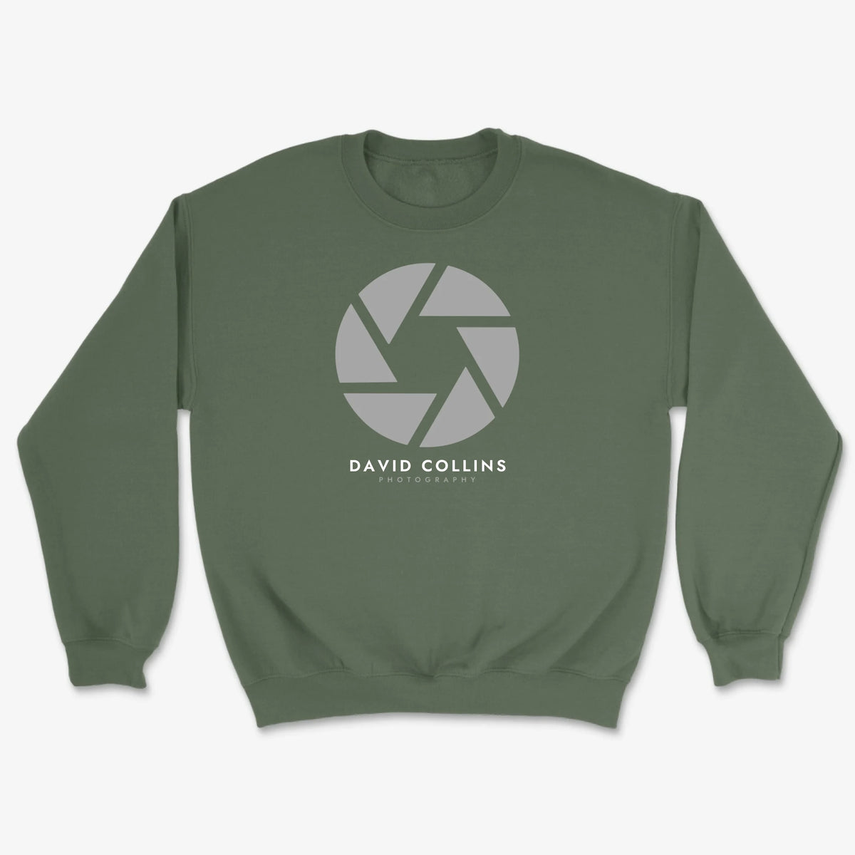 Custom Aperture Sweatshirt - Military Green