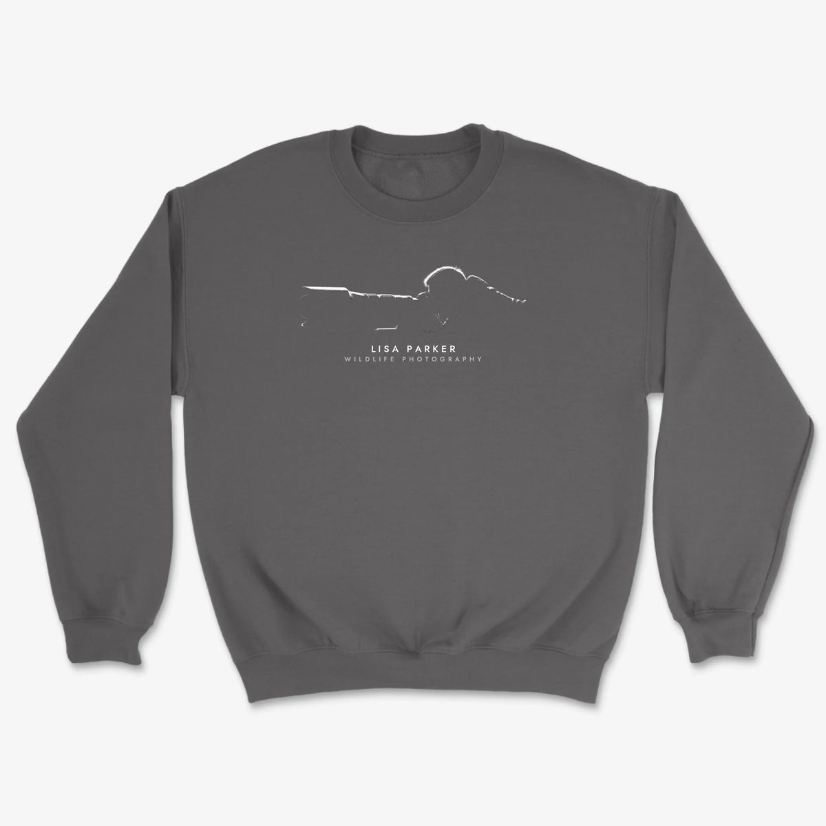 Custom The Silhouette Sweatshirt - Charcoal