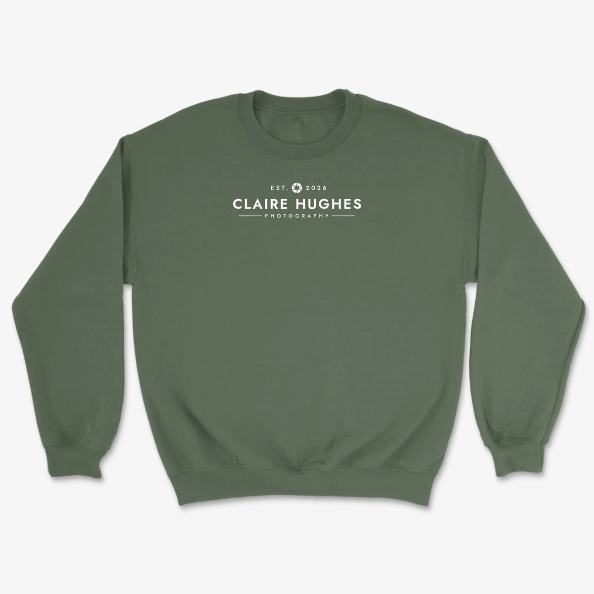 Custom Heritage Mark Sweatshirt - Military Green