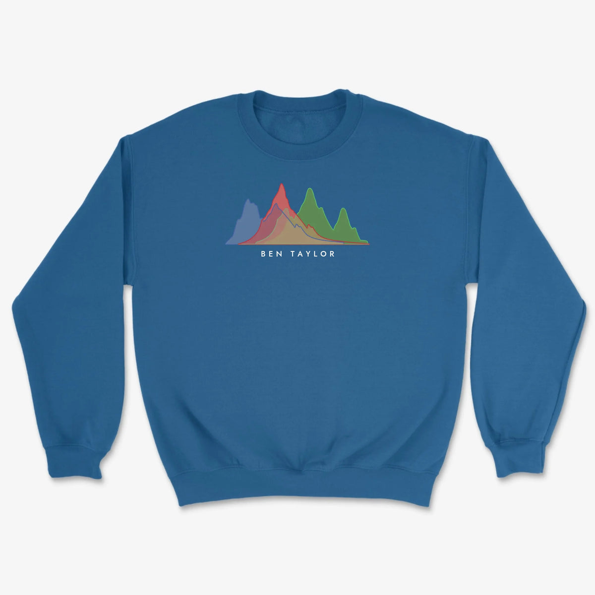 Custom Histogram Sweatshirt - Royal
