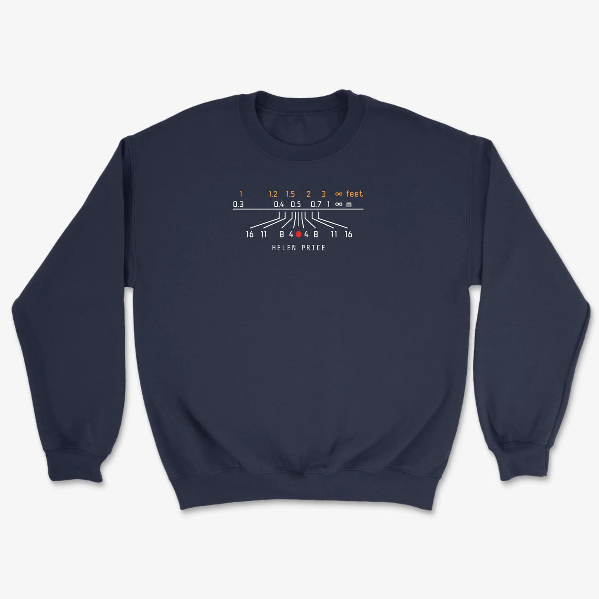 Custom Field Scale Sweatshirt - Navy