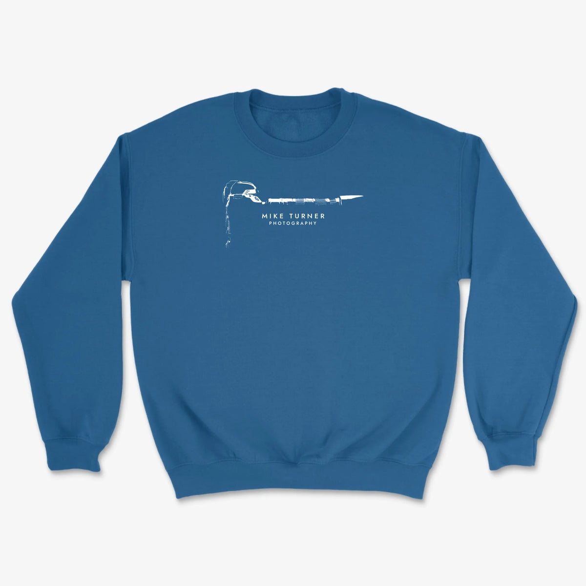 Custom Camera Silhouette Sweatshirt - Royal