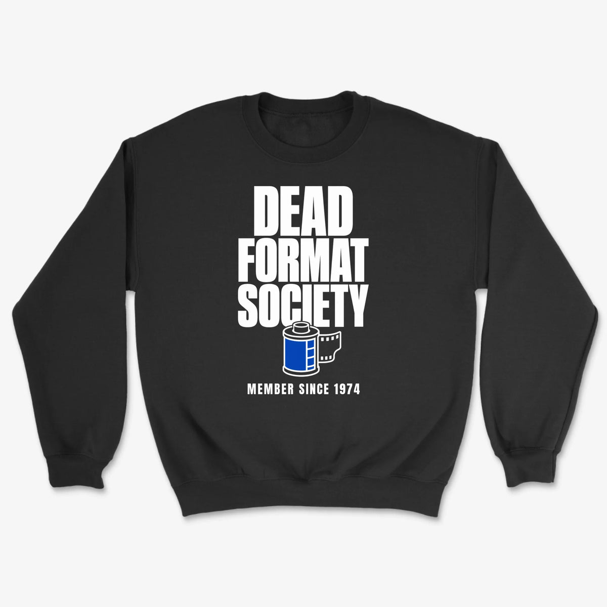 Custom Dead Format Society Sweatshirt - Black