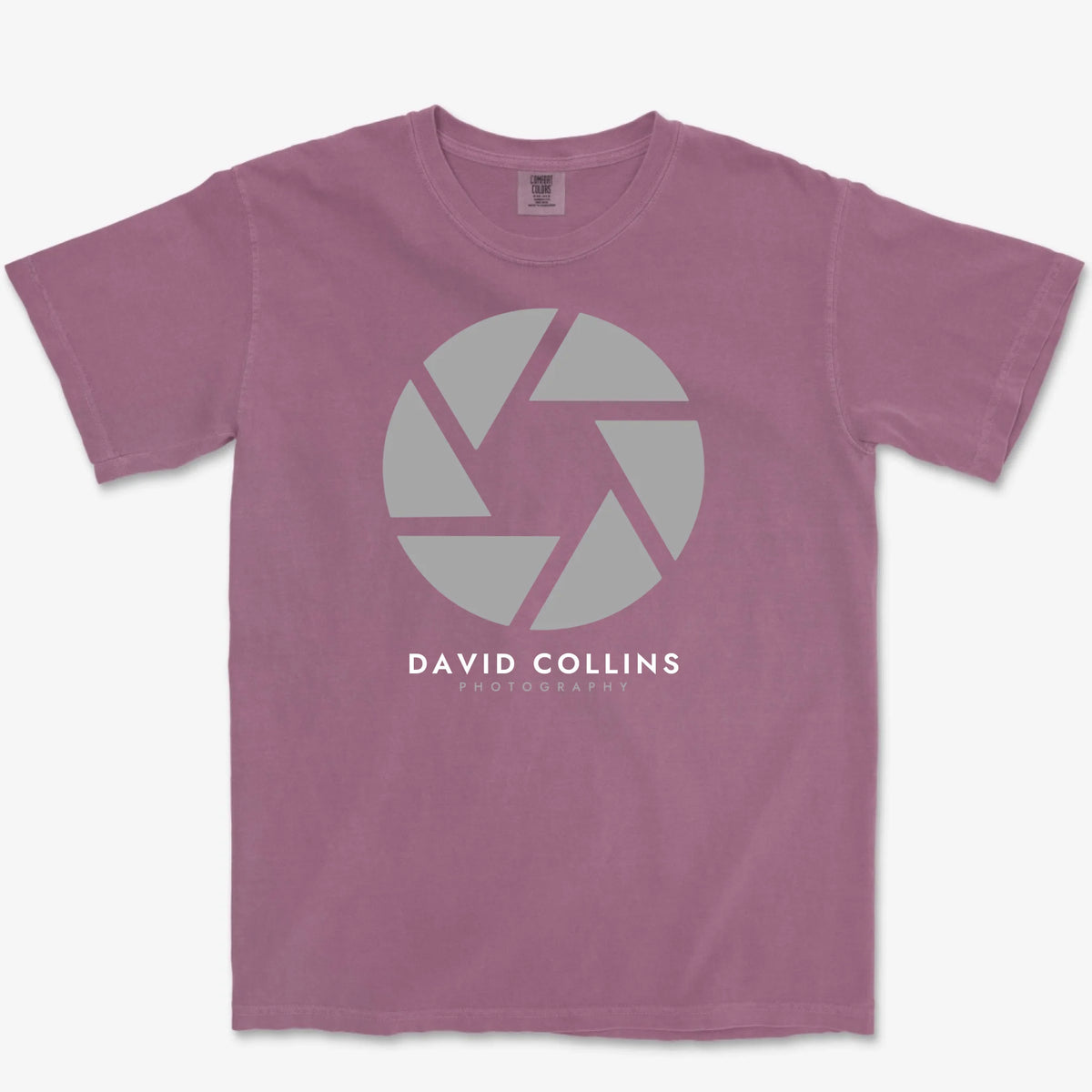 Custom Aperture Heavyweight Tee - Berry