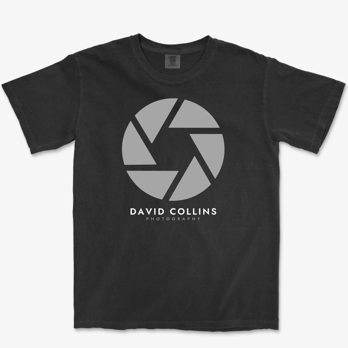Custom Aperture Heavyweight Tee - Black