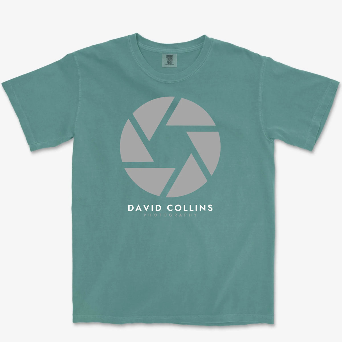 Custom Aperture Heavyweight Tee - Blue Spruce
