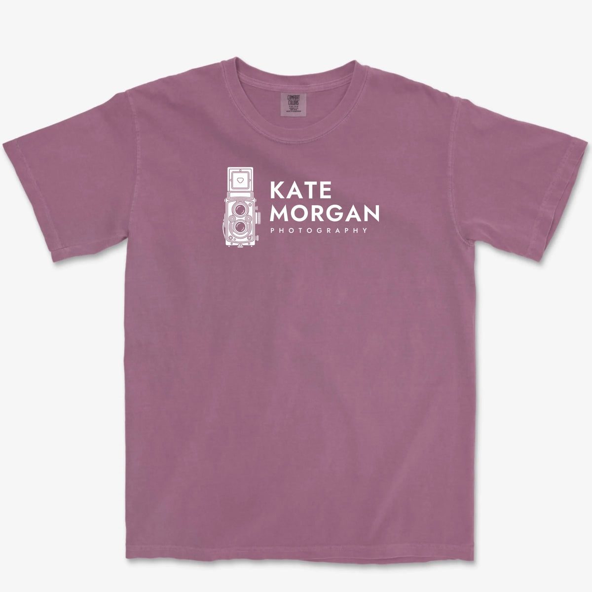 Custom Twin Lens Heavyweight Tee - Berry