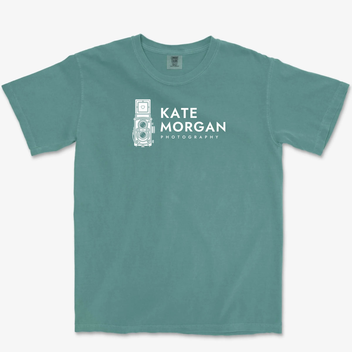 Custom Twin Lens Heavyweight Tee - Blue Spruce
