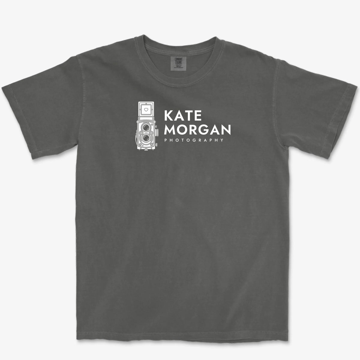 Custom Twin Lens Heavyweight Tee - Pepper