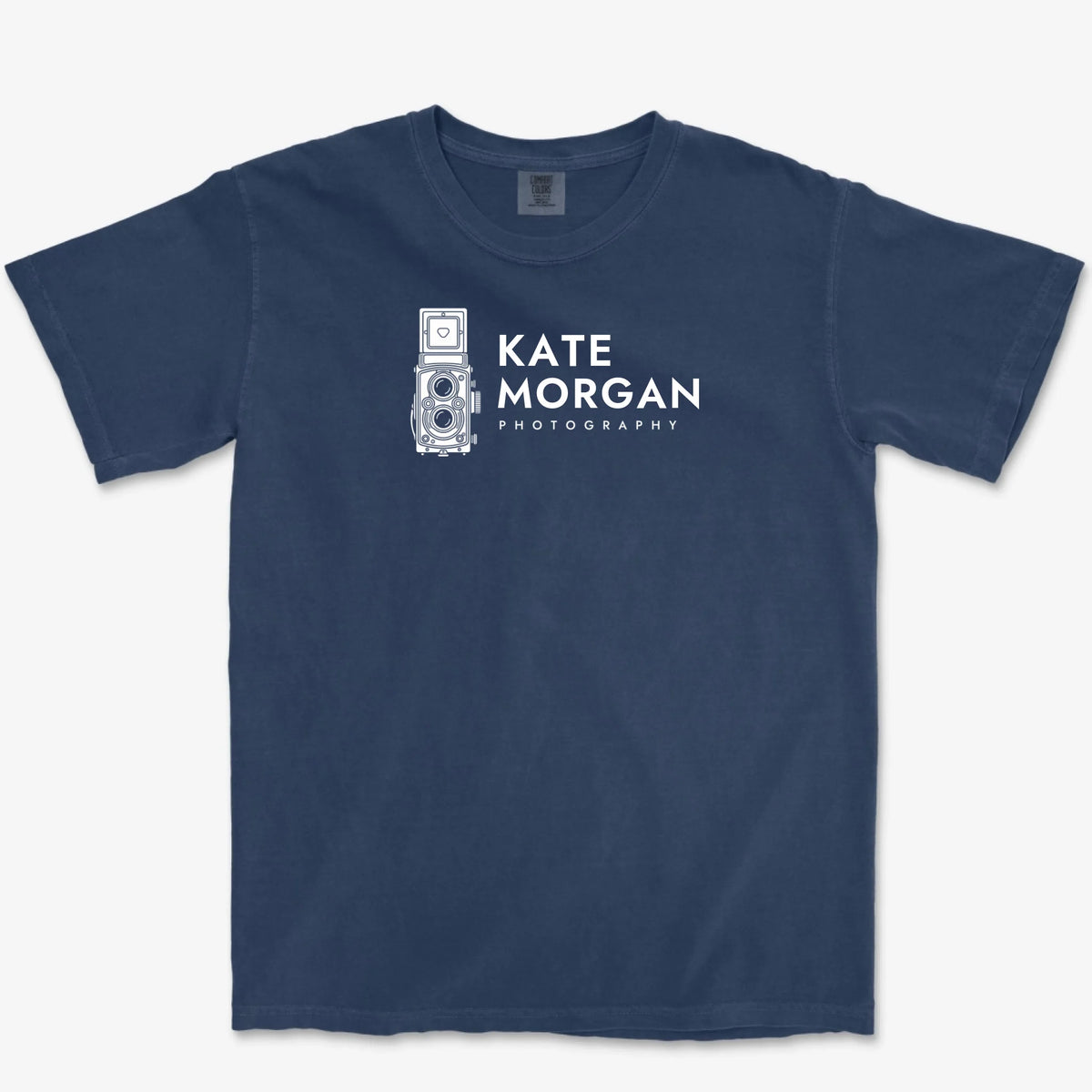 Custom Twin Lens Heavyweight Tee - True Navy