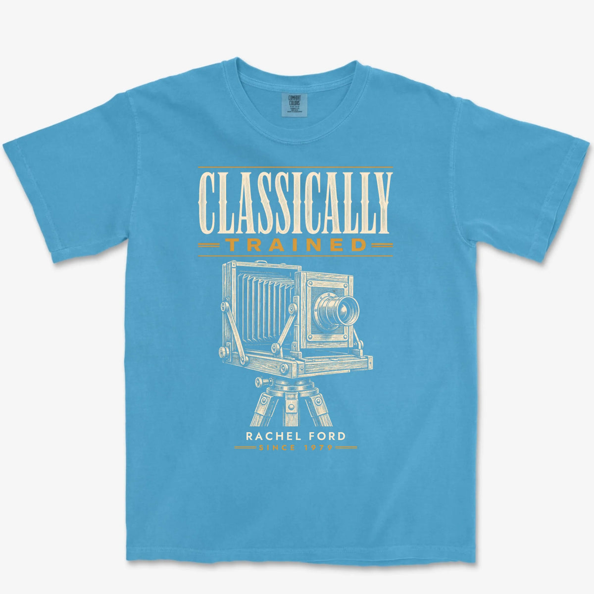 Custom Classically Trained Heavyweight Tee - Royal Caribe