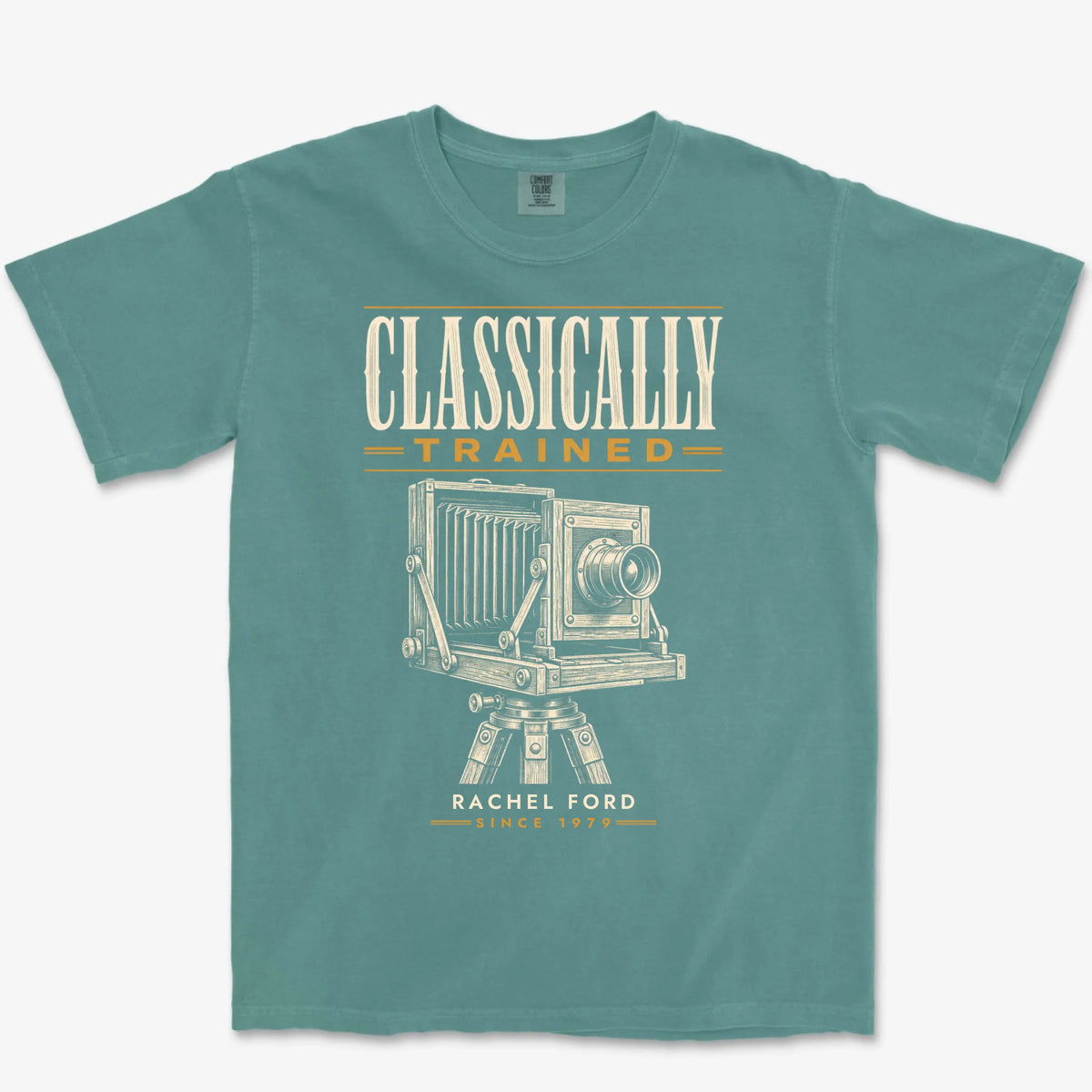 Custom Classically Trained Heavyweight Tee - Blue Spruce