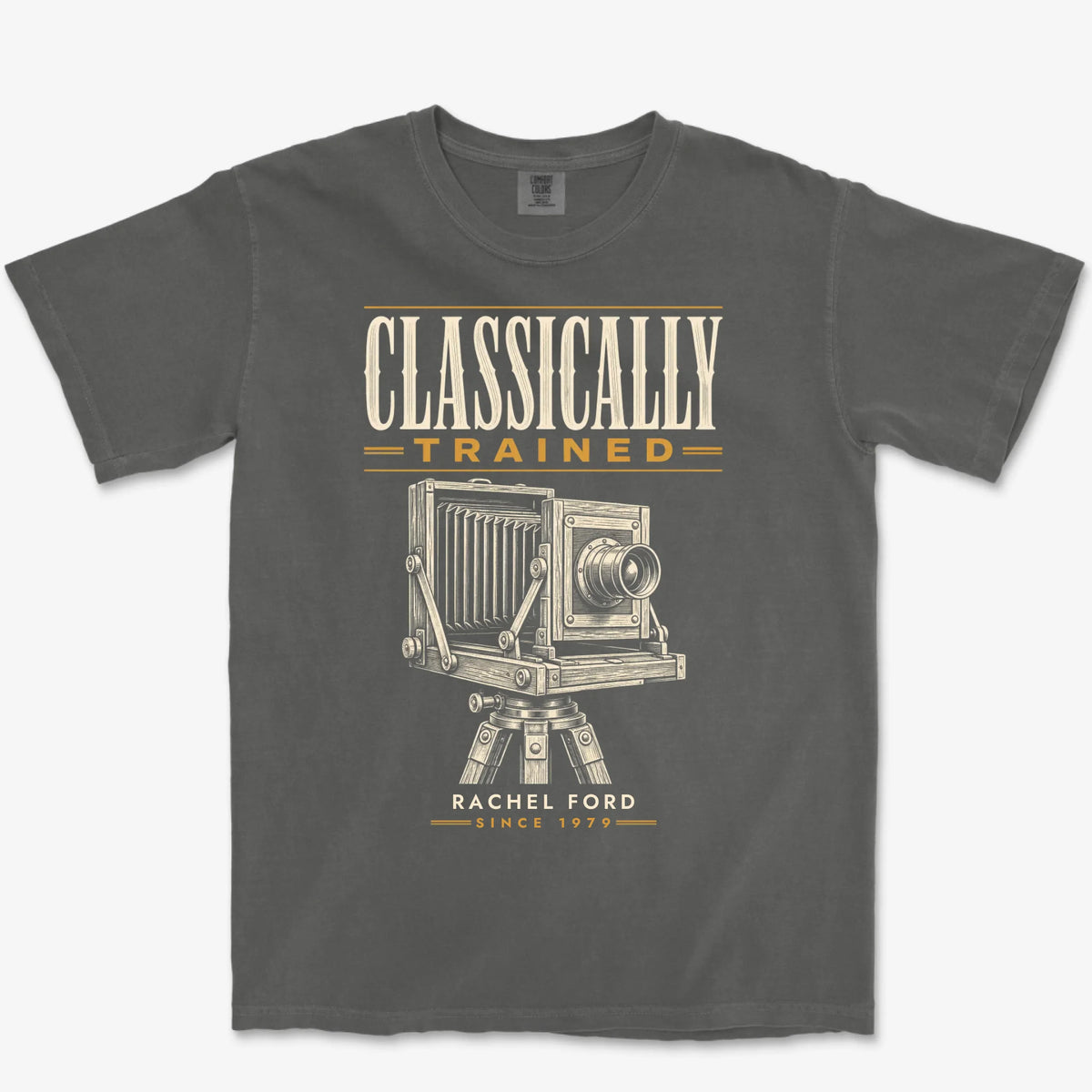 Custom Classically Trained Heavyweight Tee - Pepper