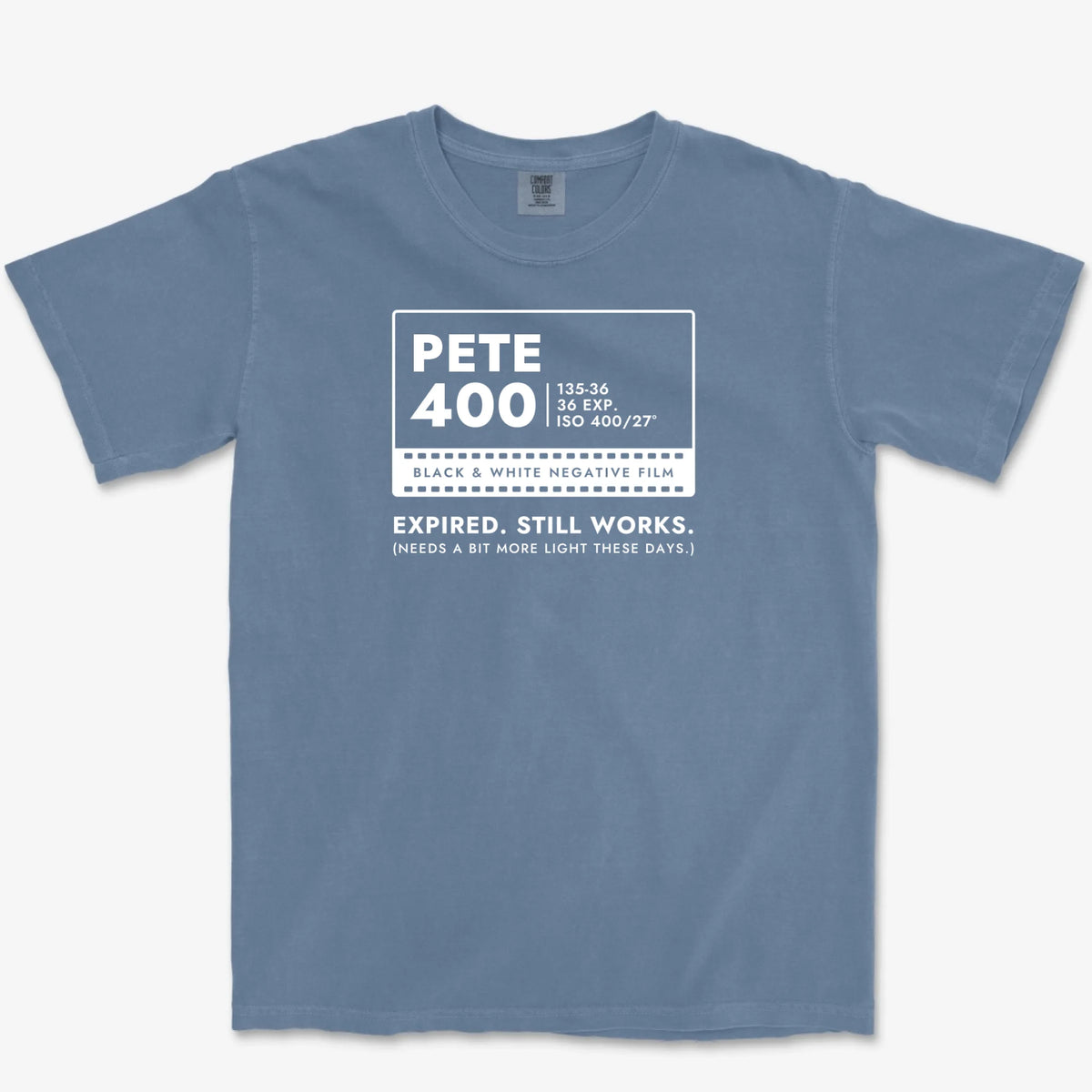 Custom Film Box Heavyweight Tee - Blue Jean