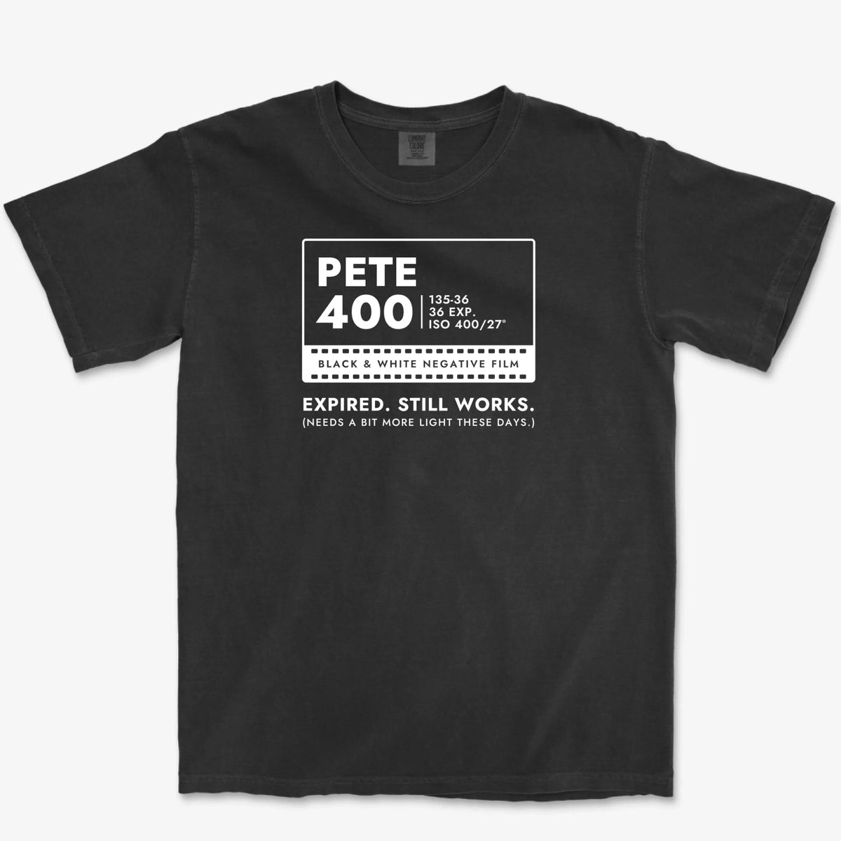 Custom Film Box Heavyweight Tee - Black