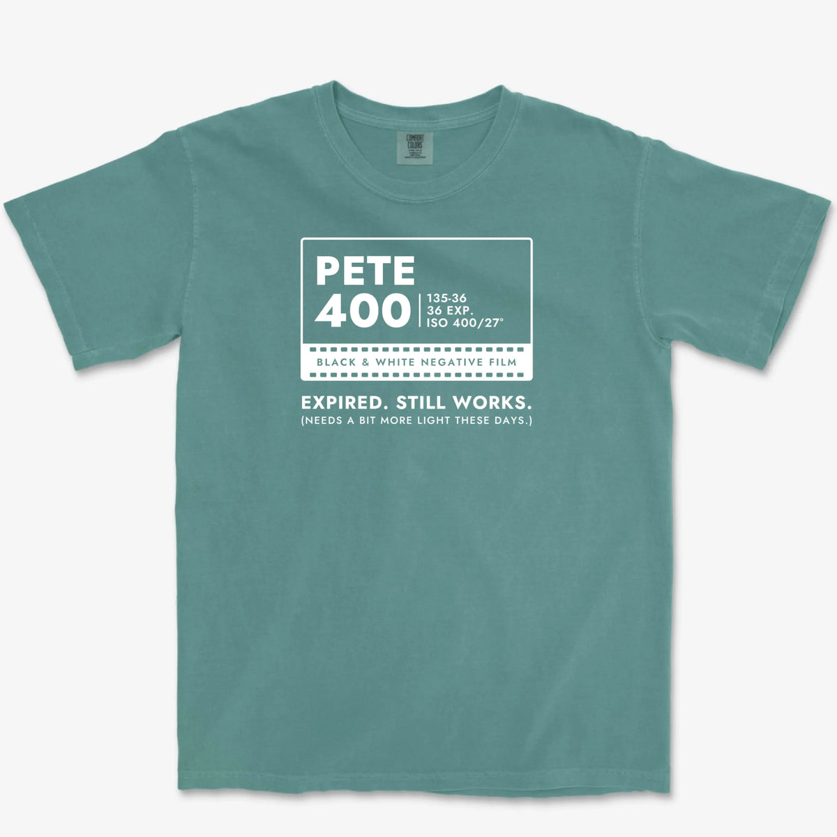 Custom Film Box Heavyweight Tee - Blue Spruce