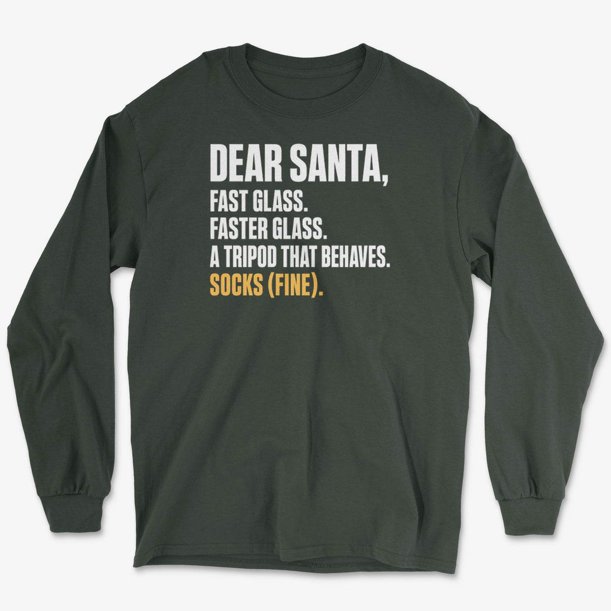All I Want Is Glass Long Sleeve Tee