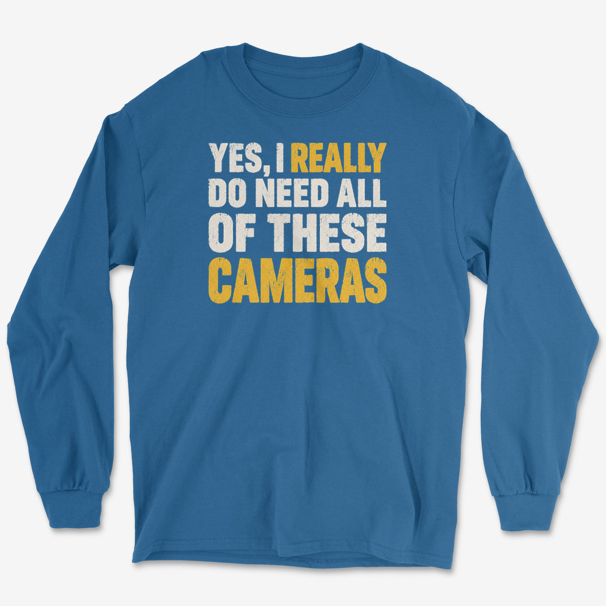 All Of These Cameras Long Sleeve Tee