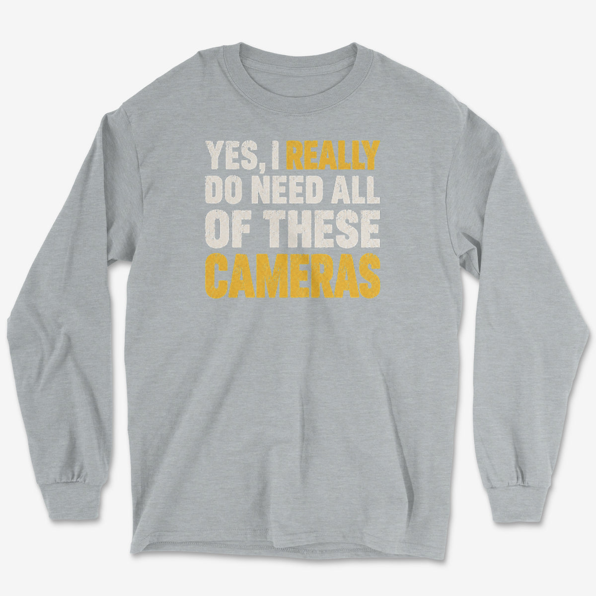 All Of These Cameras Long Sleeve Tee