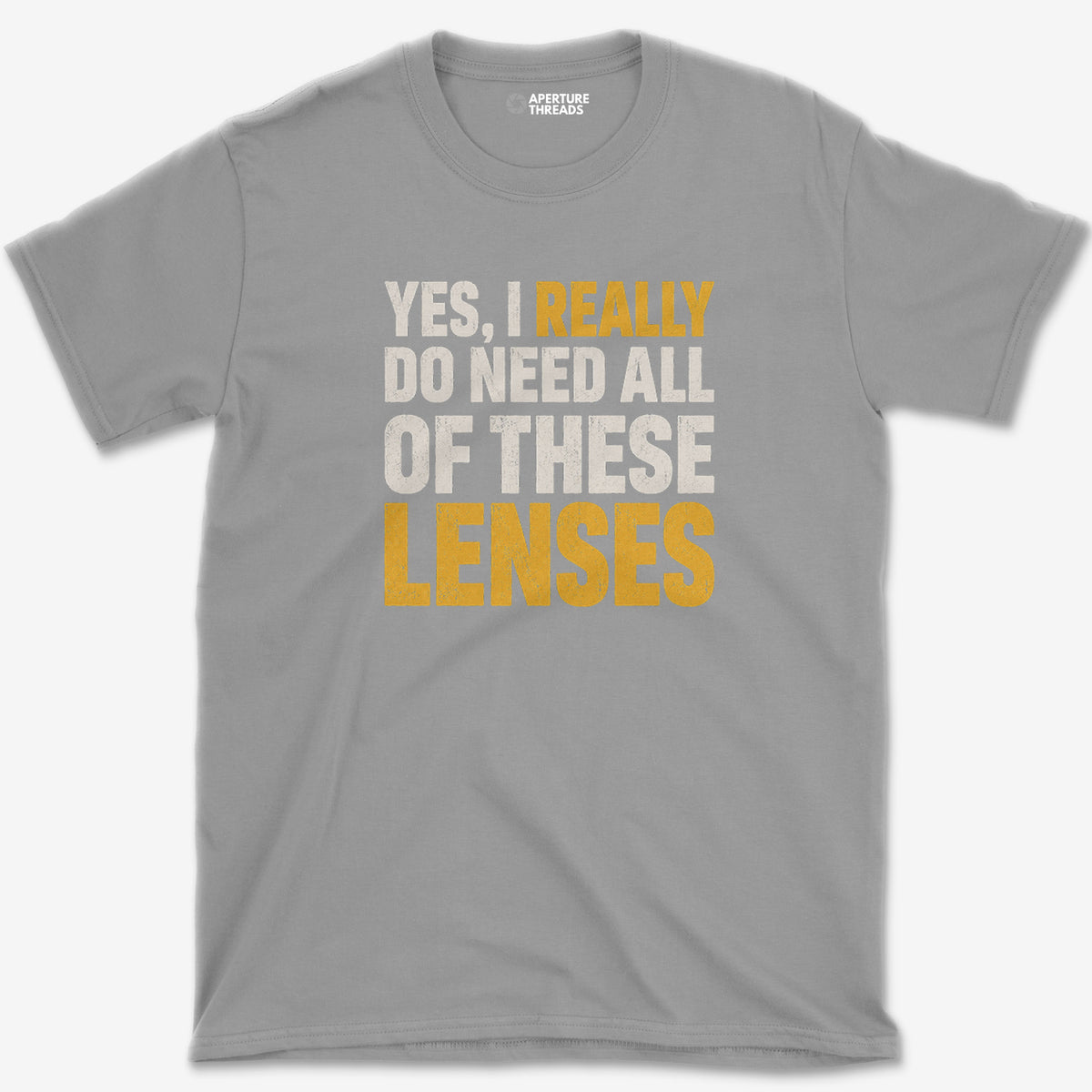 All Of These Lenses T-Shirt — sport grey