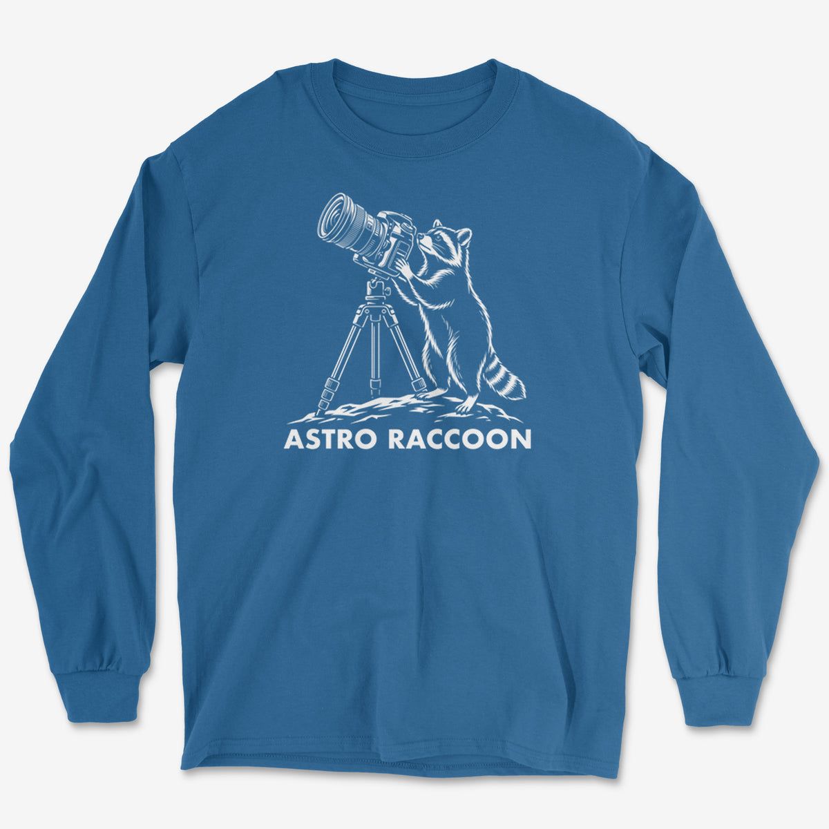 Astro Raccoon Long Sleeve Tee