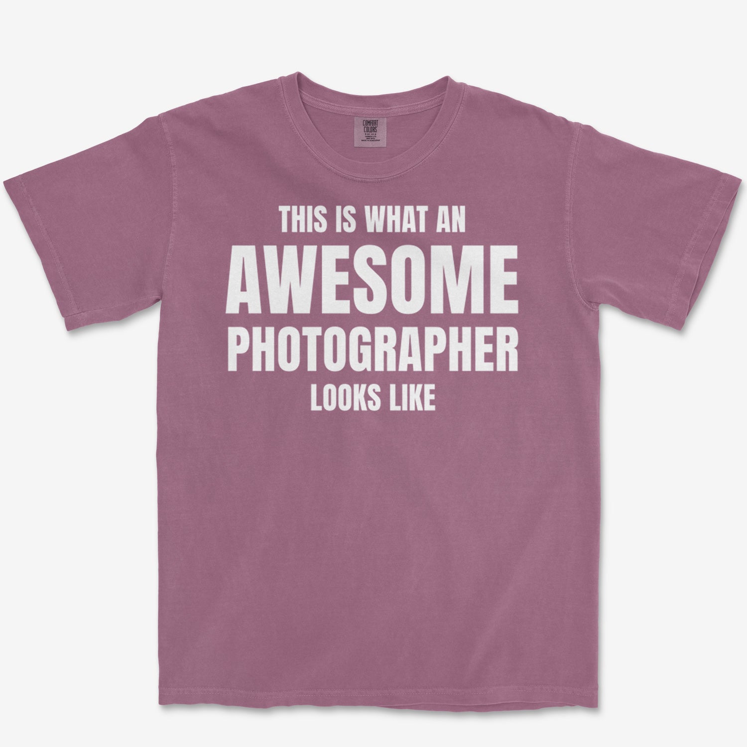 Awesome Photographer Heavyweight Tee