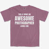 Awesome Photographer Heavyweight Tee