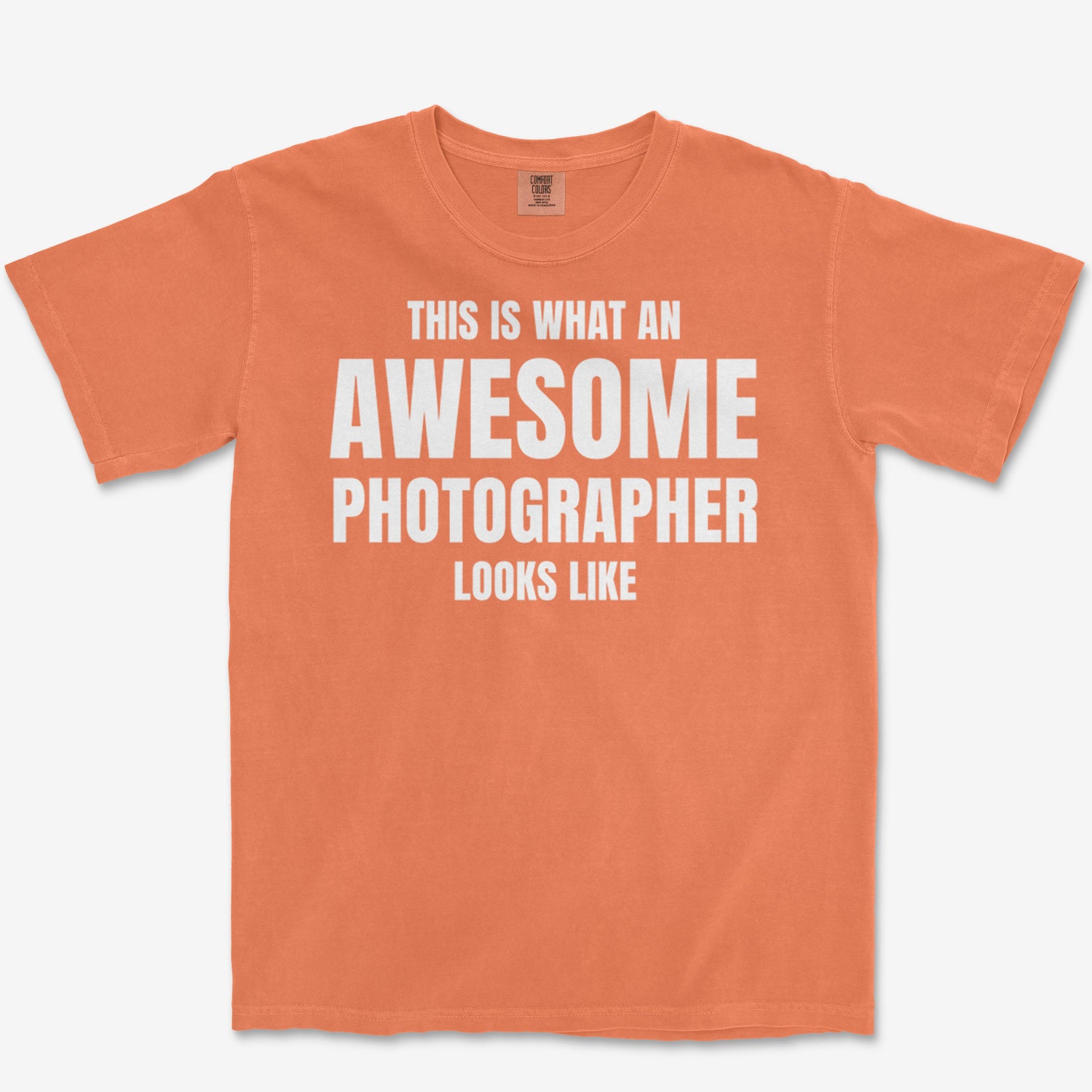 Awesome Photographer Heavyweight Tee