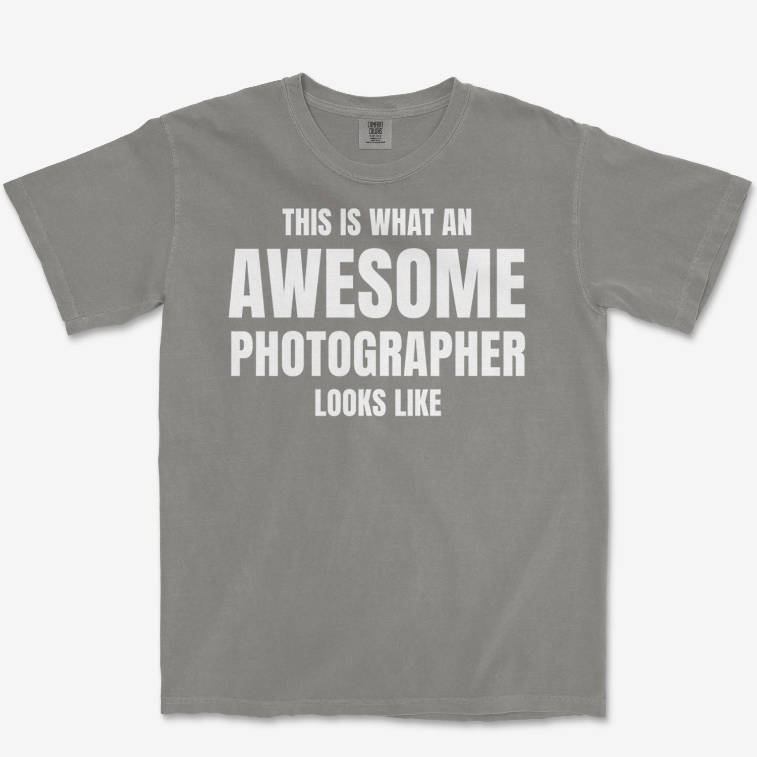 Awesome Photographer Heavyweight Tee