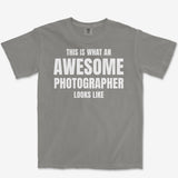 Awesome Photographer Heavyweight Tee