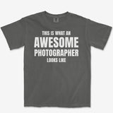 Awesome Photographer Heavyweight Tee