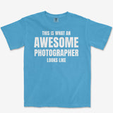Awesome Photographer Heavyweight Tee