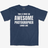 Awesome Photographer Heavyweight Tee