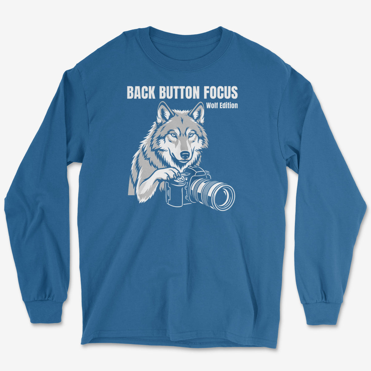 Back Button Focus Long Sleeve Tee