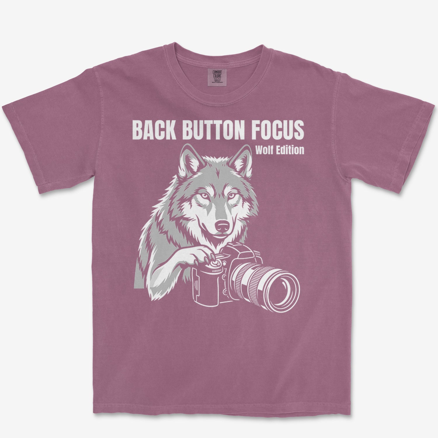 Back Button Focus Heavyweight Tee