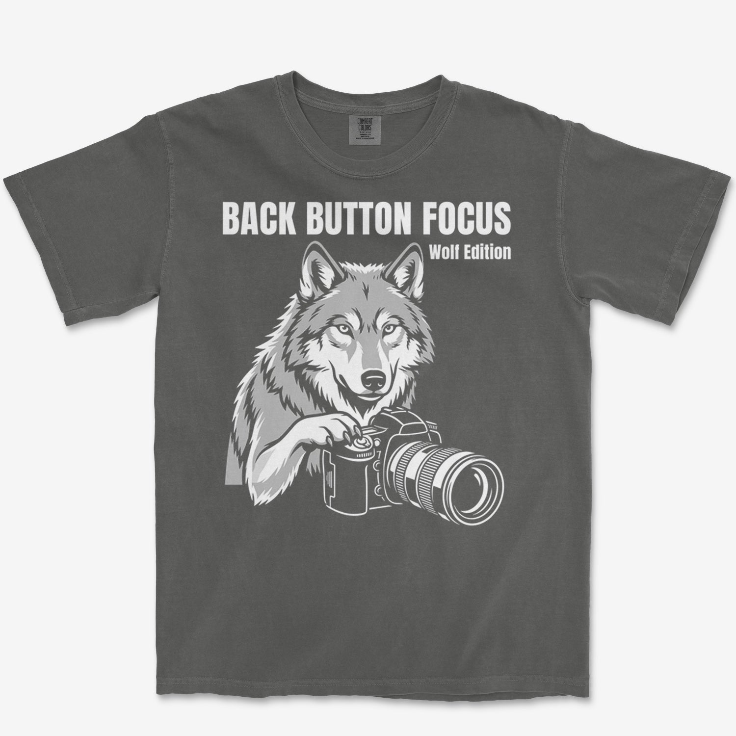 Back Button Focus Heavyweight Tee