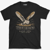 Barn Owl Plate T-Shirt