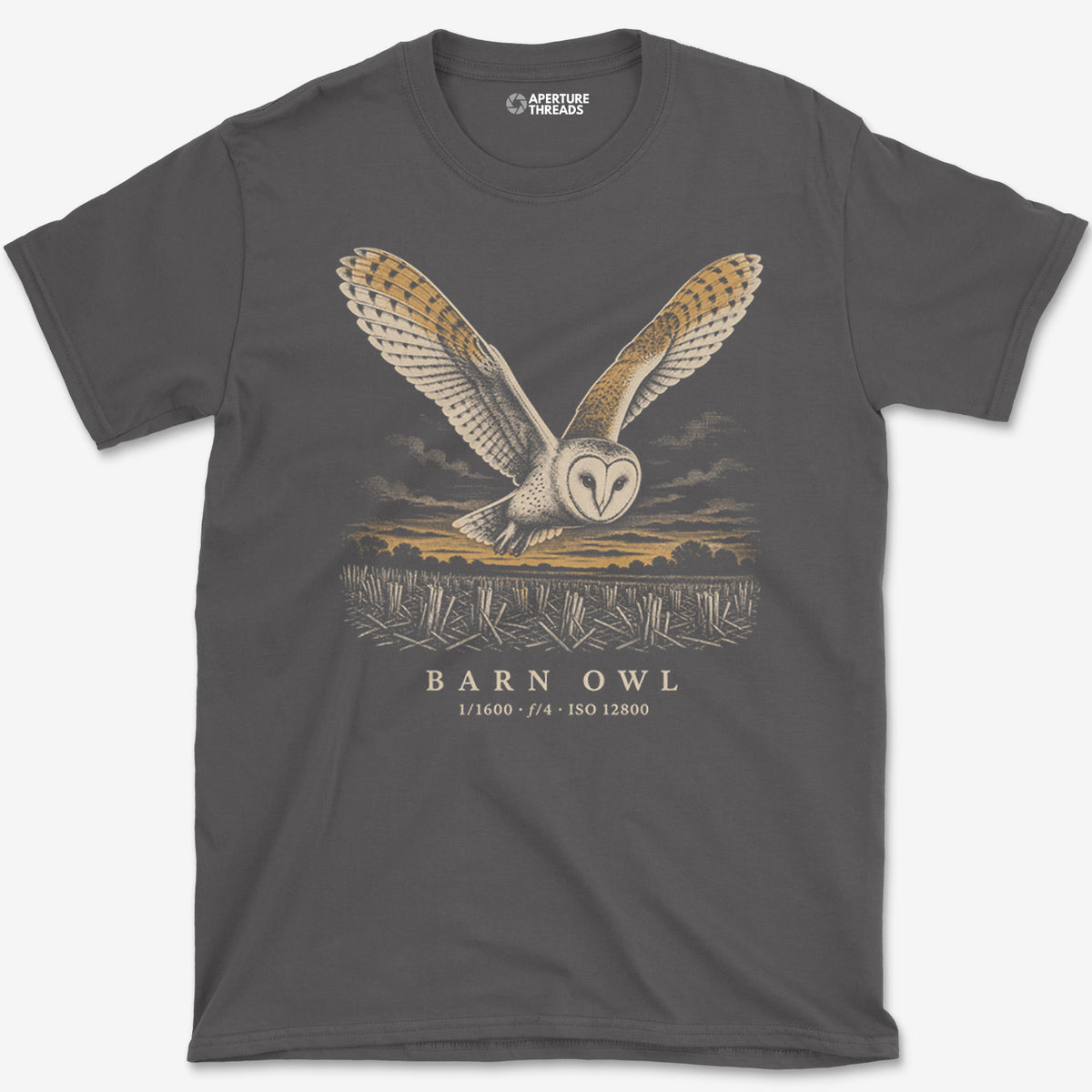 Barn Owl Plate T-Shirt