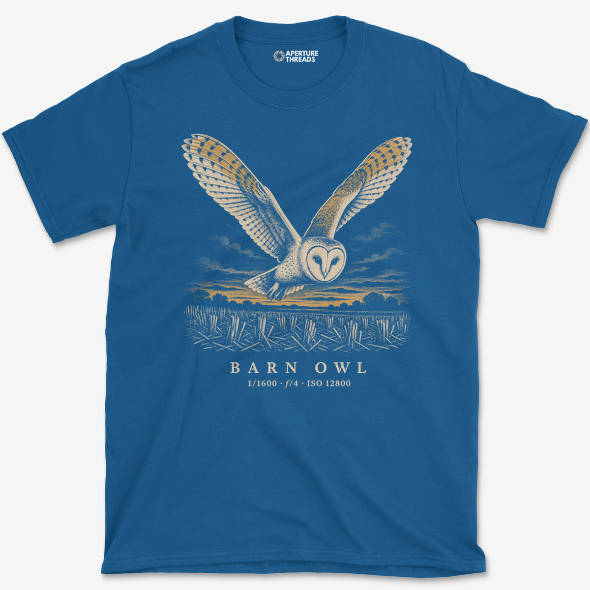 Barn Owl Plate T-Shirt