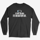 Battery Life Long Sleeve Tee