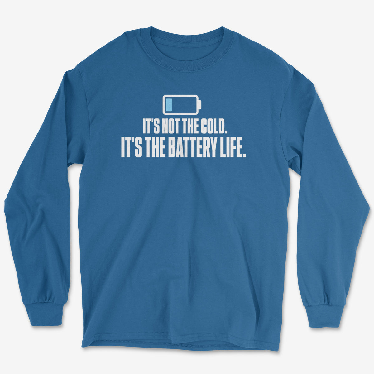 Battery Life Long Sleeve Tee