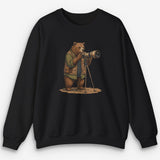Bear Photographer Sweatshirt