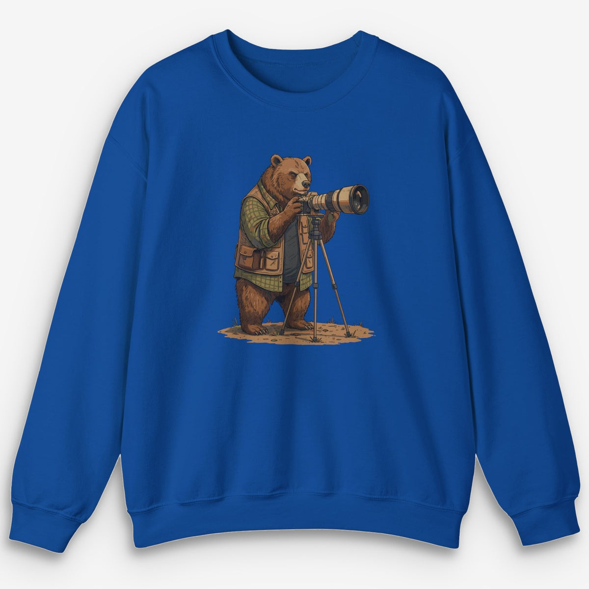 Bear Photographer Sweatshirt