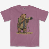 Bear Photographer Heavyweight Tee