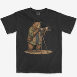 Bear Photographer Heavyweight Tee