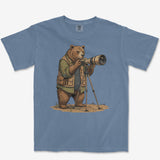 Bear Photographer Heavyweight Tee