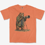 Bear Photographer Heavyweight Tee