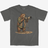 Bear Photographer Heavyweight Tee