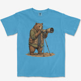 Bear Photographer Heavyweight Tee